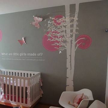 Wall stickers tree and butterflies Butterflies tree