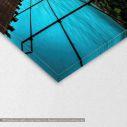 Canvas print Jungle bridge I, detail