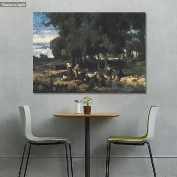 Πίνακας ζωγραφικής Πλύστρες, Βολανάκης Κ. αντίγραφο σε καμβά