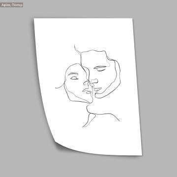 Passion line art XVII, poster 2