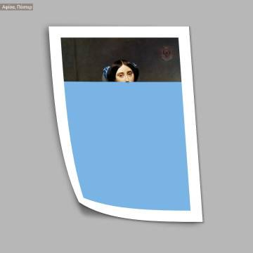 Princesse de Broglie I, reart (original Ingres) Poster 2