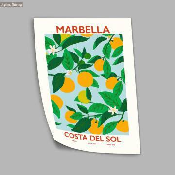 Marbella,  κάδρο, μαύρη κορνίζα 2