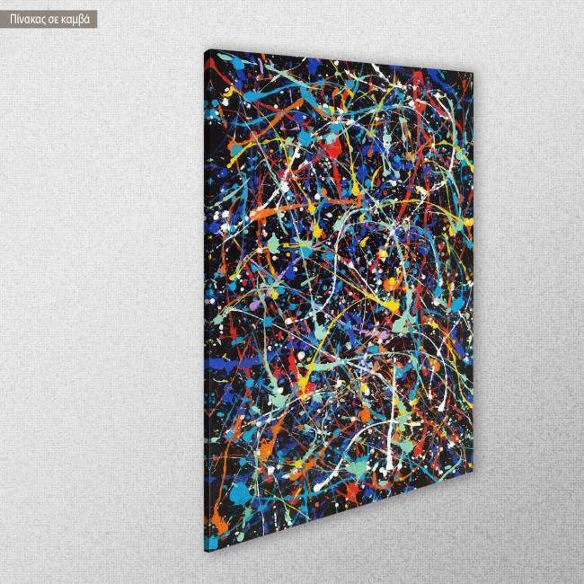 Canvas print In Pollock style II