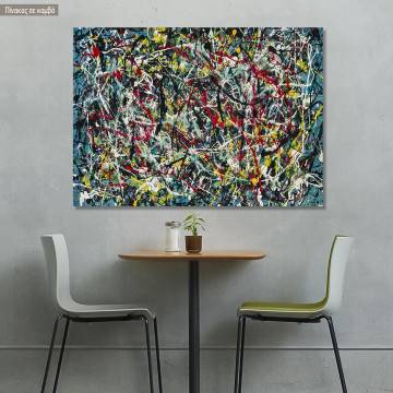 Canvas print In Pollock style I