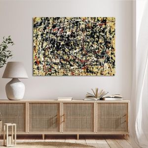 Canvas print In Pollock style Framed canvas View 1 2