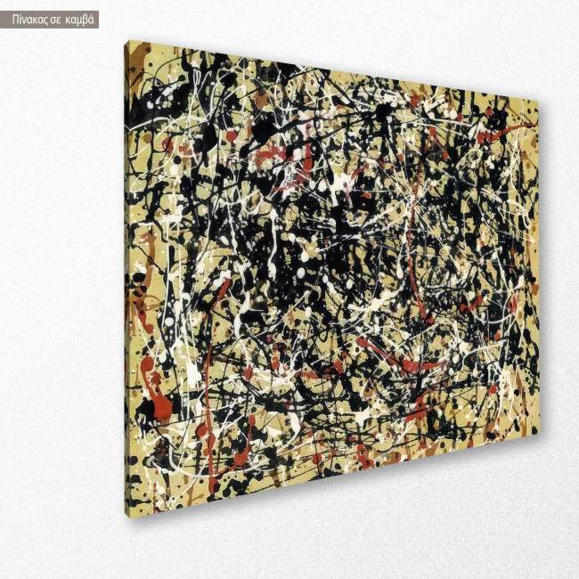 Canvas print In Pollock style