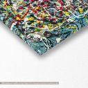Canvas print In Pollock style I, panoramic