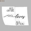 Infinitely all of me loves all of you, poster 2ptych