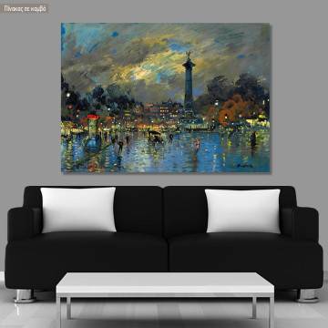 Canvas print Bastille, Korovin K.