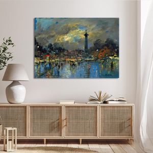 Canvas print Bastille Korovin K. Framed canvas View 1 2