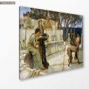 Canvas print Sappho and Alcaeus, Alma-Tadema L.