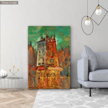 Πίνακας ζωγραφικής Rue de Venise, Korovin K, αντίγραφο σε καμβά