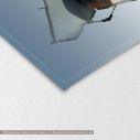 Canvas print Boats, Boat on calm water, detail