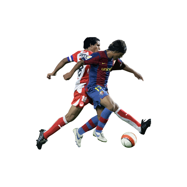 Wall stickers Fight for the ball 