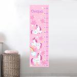 Αναστημόμετρο, υψομετρητής, Μονόκεροι και ουράνιο τόξο, αυτοκόλλητο τοίχου