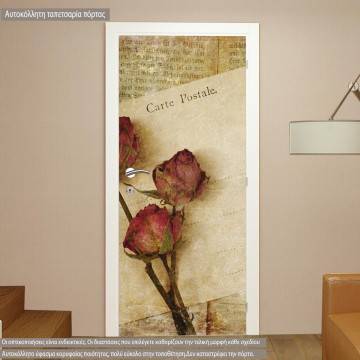 Door sticker Nostalgic Paris