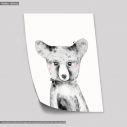 Poster Woodland baby fox
