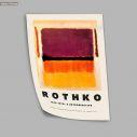 Αφίσα Έκθεσης Rothko, Rothko, a retrospective, αφίσα