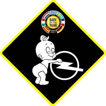 Car sticker Greek Baby of the Year 2