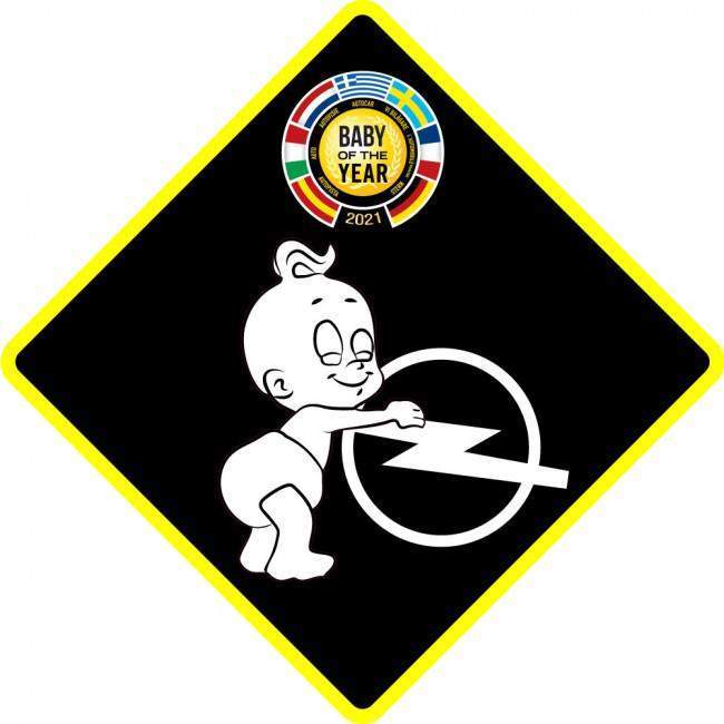 Car sticker Greek Baby of the Year