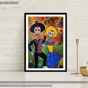 Dia des muertos, Poster