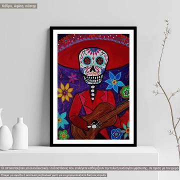 Dia des muertos I, Poster