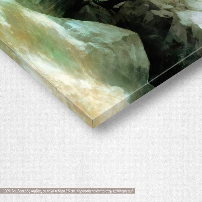 Πίνακας ζωγραφικής  Farewell to the Black sea, Aivazovsky I, αντίγραφο σε καμβά, λεπτομέρεια