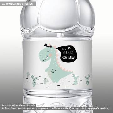 Sticker label Dino  
