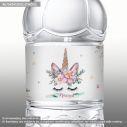 Αυτοκόλλητη ετικέτα Elegant Unicorn watercolor,  προσωποποιημένος