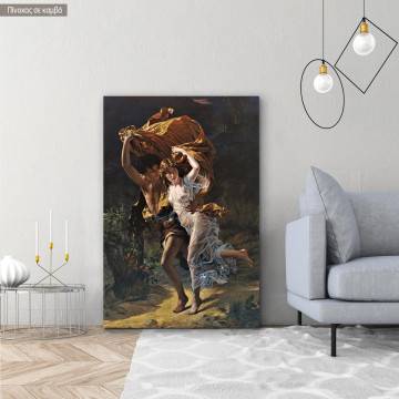 Canvas print The Storm, Cot P. A.