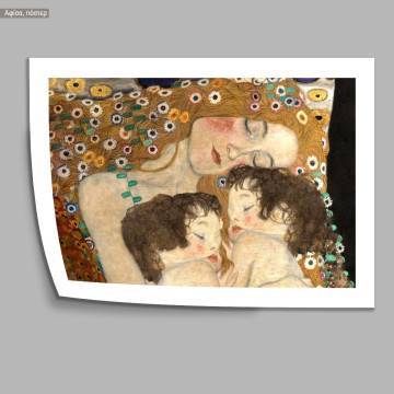 Mother and twins (detail), Klimt Gustav, κάδρο 2