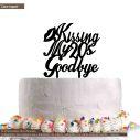 Cake topper Goodbye 20's