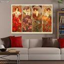 Canvas print The precious stones by Mucha A.
