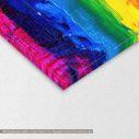 Canvas print Small rainbow painting