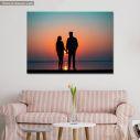 Canvas print  Offer, Against the sunset