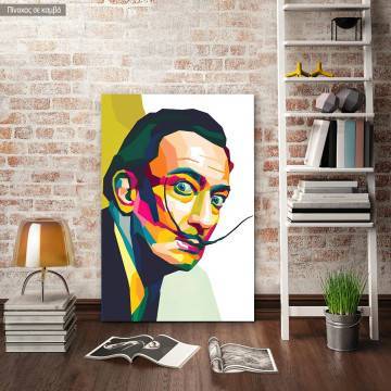 Dali in pop art, poster