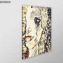 Canvas print Freya's tears reart (original Klimt G)