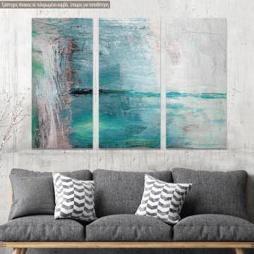 Canvas print Horizon, 3 panels