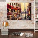Canvas print Rainy Paris