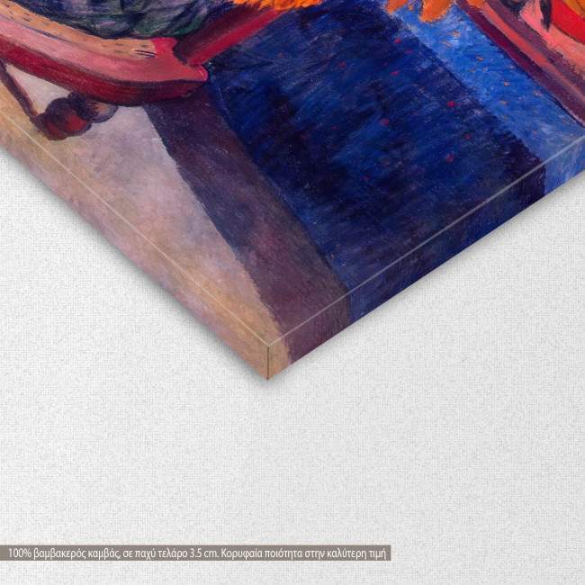 Canvas print Still life with sunflowers, Gauguin Paul