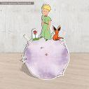 Wooden figure petit prince planet
