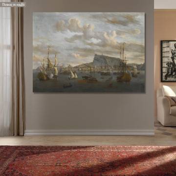 Πίνακας ζωγραφικής Το λιμάνι του Ναυπλίου, Storck A, αντίγραφο σε καμβά
