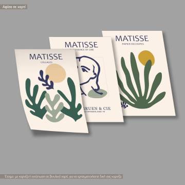 Exhibition Poster Matisse, The essence of line, poster 2