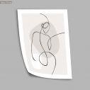 Abstract female form I, poster
