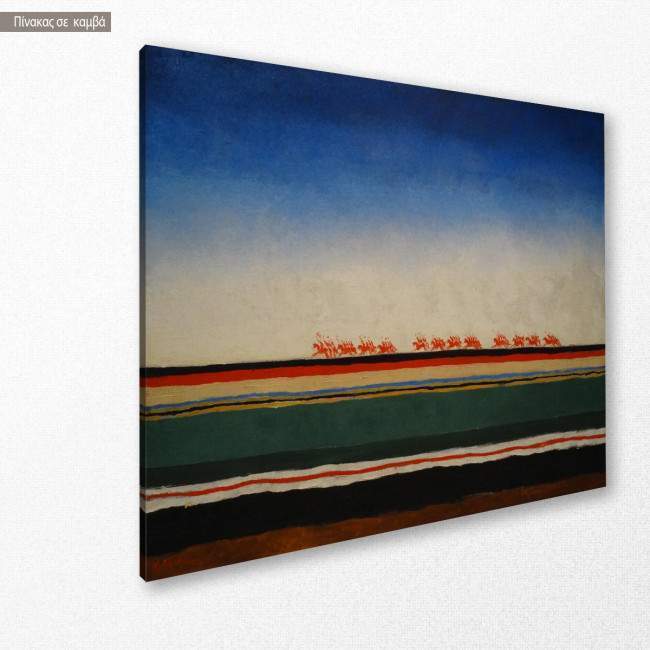 Canvas print Red cavalry, Malevich K.