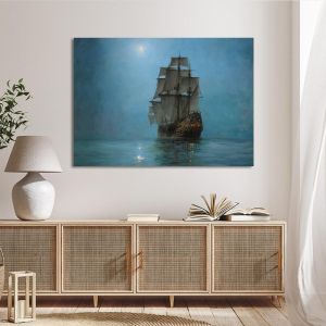 Canvas print AThe Thermopylae leaving Foochow Dawson M. Framed canvas View 1 2