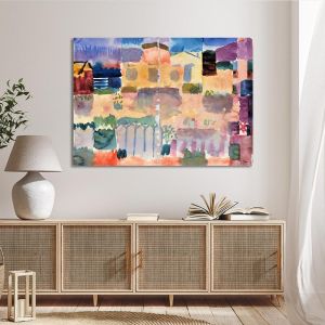Canvas print Garden in St. Germain Klee P. Framed canvas View 1 2
