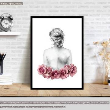 The rose lady, poster