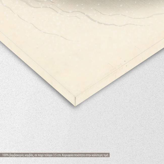 Canvas print Dwarrelende sneeuw,Kamisaka Sekka