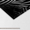 Canvas print Zebra style